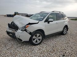 2016 Subaru Forester 2.5I Premium en venta en New Braunfels, TX