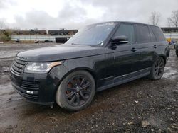 Salvage cars for sale from Copart Columbia Station, OH: 2017 Land Rover Range Rover