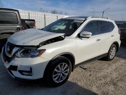 Salvage cars for sale from Copart Nisku, AB: 2017 Nissan Rogue SV