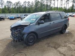 Salvage cars for sale at Harleyville, SC auction: 2009 Toyota Sienna CE
