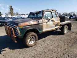 Salvage cars for sale at Woodburn, OR auction: 1975 Ford F150