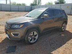 Salvage cars for sale at Oklahoma City, OK auction: 2019 Jeep Compass Limited