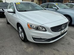 Volvo S60 salvage cars for sale: 2015 Volvo S60 Premier