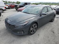 Salvage cars for sale at Cahokia Heights, IL auction: 2023 Hyundai Elantra Limited