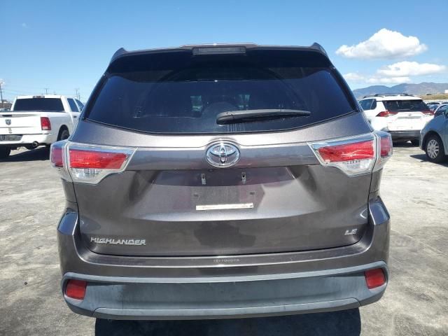 2015 Toyota Highlander LE