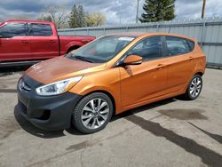 Salvage cars for sale from Copart Ham Lake, MN: 2016 Hyundai Accent Sport