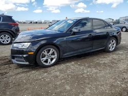 Salvage cars for sale at San Diego, CA auction: 2018 Audi A4 Premium