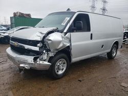 Salvage trucks for sale at Elgin, IL auction: 2016 Chevrolet Express G2500