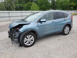 Salvage cars for sale at Greenwell Springs, LA auction: 2013 Honda CR-V EXL