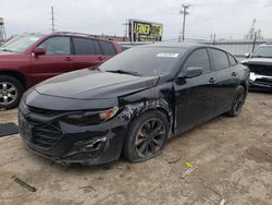 Vehiculos salvage en venta de Copart Chicago Heights, IL: 2019 Chevrolet Malibu LT