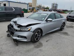 Honda salvage cars for sale: 2018 Honda Accord Sport