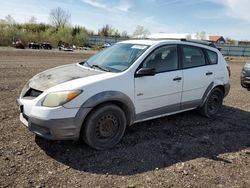 Pontiac salvage cars for sale: 2003 Pontiac Vibe