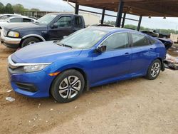 Honda salvage cars for sale: 2017 Honda Civic LX