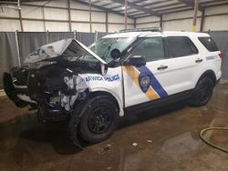 Vehiculos salvage en venta de Copart Pennsburg, PA: 2018 Ford Explorer Police Interceptor