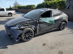 Salvage cars for sale from Copart San Martin, CA: 2021 Tesla Model Y