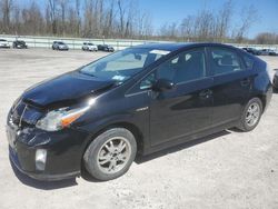 Salvage cars for sale from Copart Leroy, NY: 2010 Toyota Prius