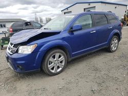 Salvage cars for sale from Copart Airway Heights, WA: 2012 Dodge Journey Crew