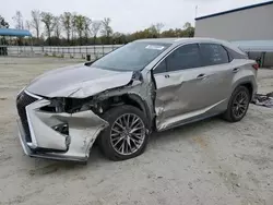 Salvage cars for sale from Copart Spartanburg, SC: 2017 Lexus RX 350 Base