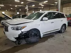 Salvage cars for sale at Blaine, MN auction: 2014 Infiniti QX60