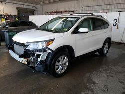 Salvage cars for sale at Candia, NH auction: 2013 Honda CR-V EXL