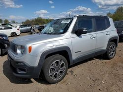 Salvage cars for sale at Hillsborough, NJ auction: 2015 Jeep Renegade Limited