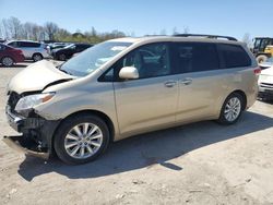 Salvage cars for sale at Duryea, PA auction: 2011 Toyota Sienna XLE