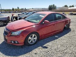 Salvage cars for sale at Mentone, CA auction: 2012 Chevrolet Cruze LT
