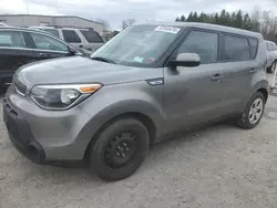 Salvage cars for sale at Leroy, NY auction: 2015 KIA Soul