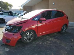 Salvage cars for sale at Hayward, CA auction: 2015 Honda FIT EX