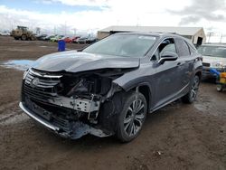 Salvage cars for sale at Brighton, CO auction: 2017 Lexus RX 350 Base