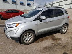 Ford salvage cars for sale: 2021 Ford Ecosport SE