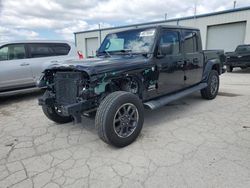 Salvage cars for sale at Kansas City, KS auction: 2020 Jeep Gladiator Overland