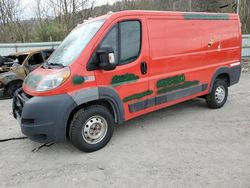 Salvage trucks for sale at Hurricane, WV auction: 2016 Dodge RAM Promaster 1500 1500 Standard