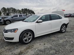 Salvage cars for sale from Copart Loganville, GA: 2014 Volkswagen Passat SE