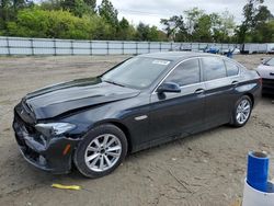 Salvage cars for sale at Hampton, VA auction: 2016 BMW 528 XI