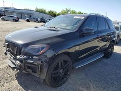 Mercedes-Benz ml 63 amg salvage cars for sale: 2015 Mercedes-Benz ML 63 AMG