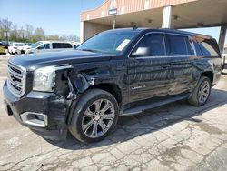 Salvage cars for sale at Fort Wayne, IN auction: 2015 GMC Yukon XL K1500 SLT
