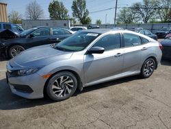 Salvage cars for sale at Moraine, OH auction: 2017 Honda Civic EX