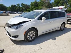 Salvage cars for sale at Ocala, FL auction: 2018 Chrysler Pacifica Touring L