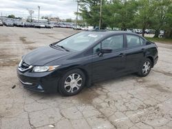 Salvage cars for sale from Copart Lexington, KY: 2015 Honda Civic Hybrid