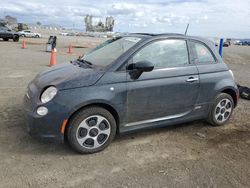 Salvage cars for sale from Copart San Diego, CA: 2016 Fiat 500 Electric
