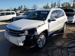 Salvage cars for sale at Bridgeton, MO auction: 2013 Volkswagen Tiguan S