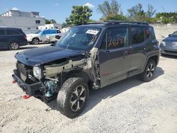 Salvage cars for sale from Copart Opa Locka, FL: 2020 Jeep Renegade Trailhawk