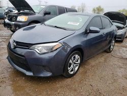 2015 Toyota Corolla L en venta en Elgin, IL