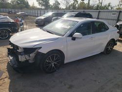 Salvage cars for sale at Riverview, FL auction: 2023 Toyota Camry SE Night Shade