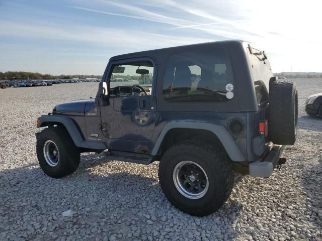 2004 Jeep Wrangler / TJ Sport