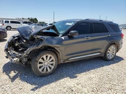 Salvage cars for sale at Temple, TX auction: 2020 Ford Explorer Limited