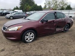 Salvage cars for sale at Finksburg, MD auction: 2009 Honda Accord LXP