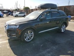 Salvage cars for sale from Copart Wilmington, CA: 2018 Audi Q7 Prestige