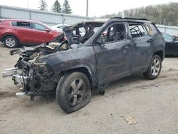 Salvage cars for sale from Copart West Mifflin, PA: 2018 Jeep Compass Latitude